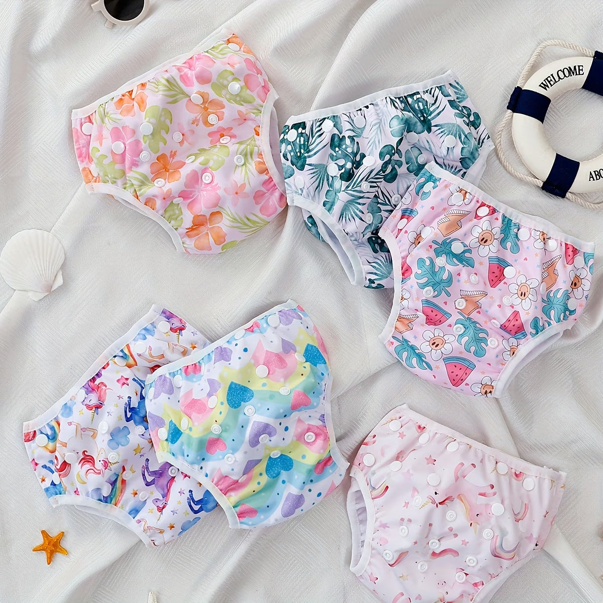Reusable Swim Diaper - 3pk
