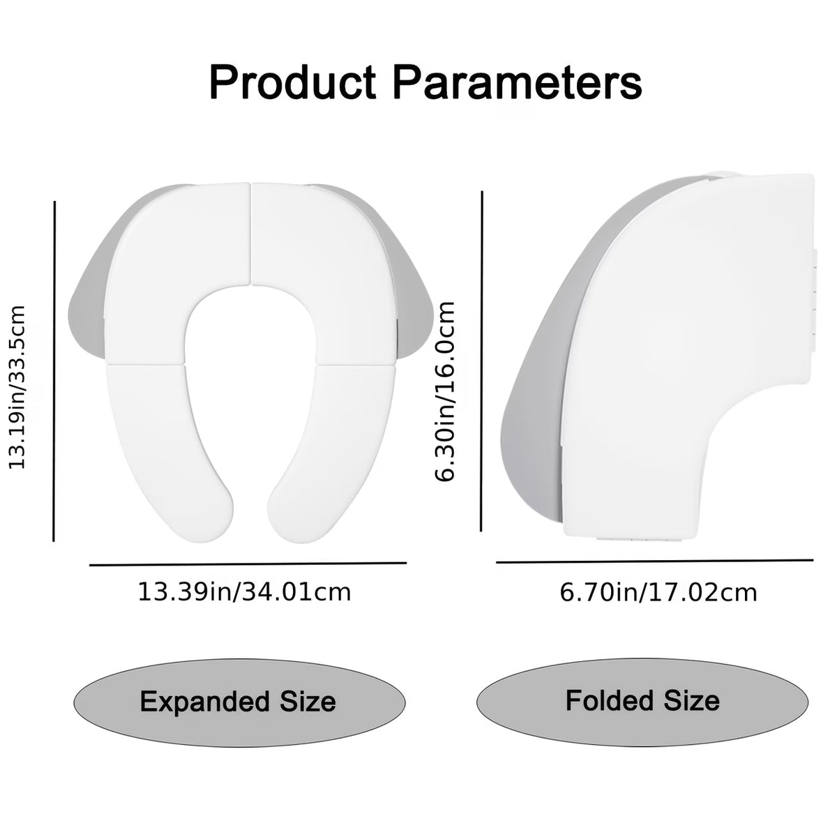 Foldable Toilet Seat