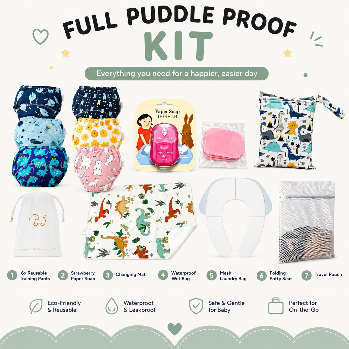 Full Puddle Proof Kit